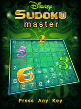 Download 'Disney Sudoku Master (128x160) Nokia 5200' to your phone
